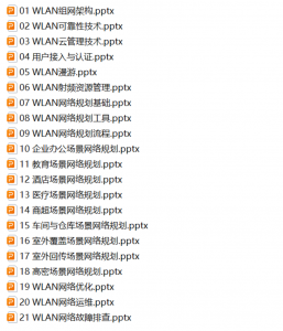 华为HCIP-WLAN V2.0培训PPT李白你好-实战攻防李白你好