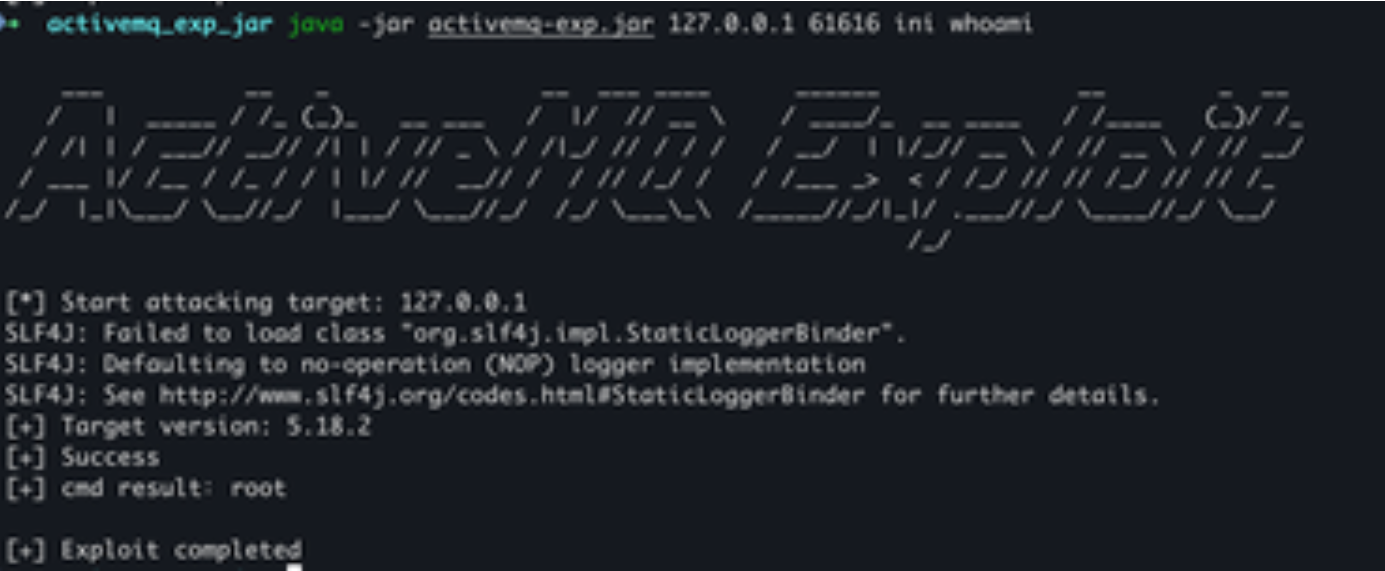 图片[3]李白你好-实战攻防CVE-2023-46604 ActiveMQ RCE< 5.18.3 Exploit 不出网利用工具李白你好-实战攻防李白你好