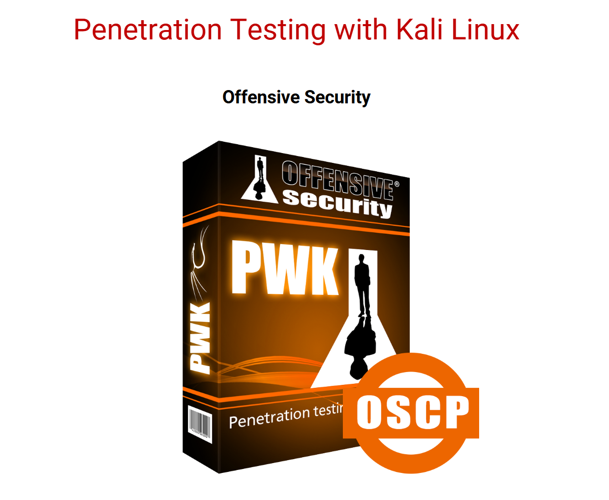 国际渗透测试认证OSCP课程-含资料李白你好-实战攻防李白你好